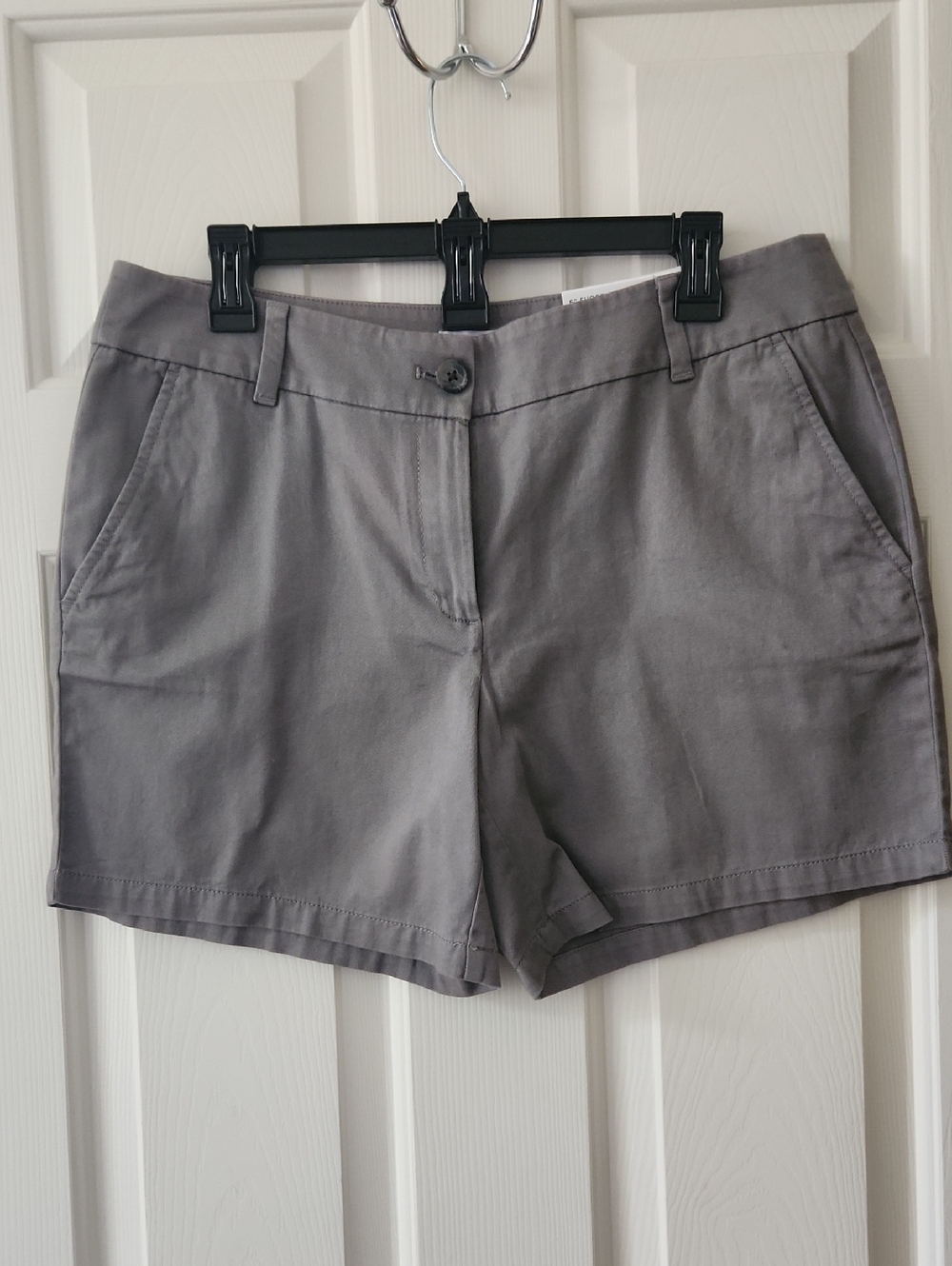 Loft Classic Women's Gray Cotton Shorts